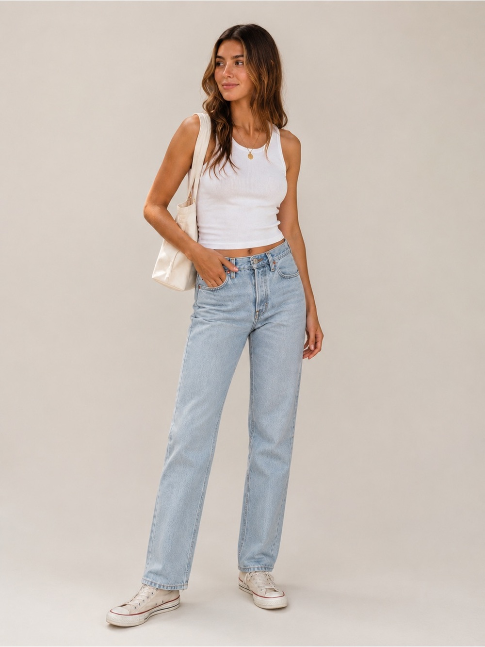Levi’s 501 Premium Big E Button Fly Jeans Light Wash Straight Leg W24 L32